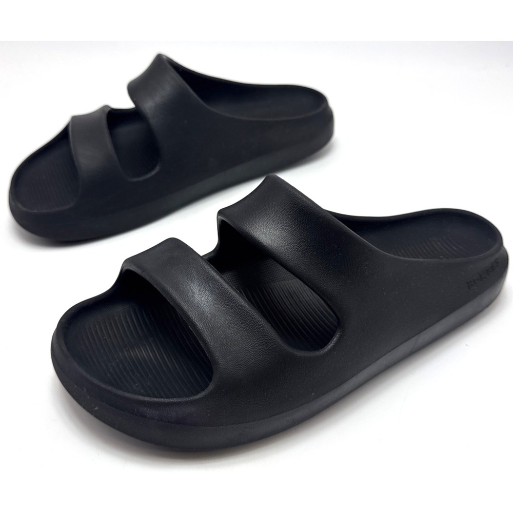 Bombas Women's Friday Slides Waterproof Lightweight Sandals Black Size 10 B
